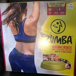 Zumba workout DVDs and Rizer